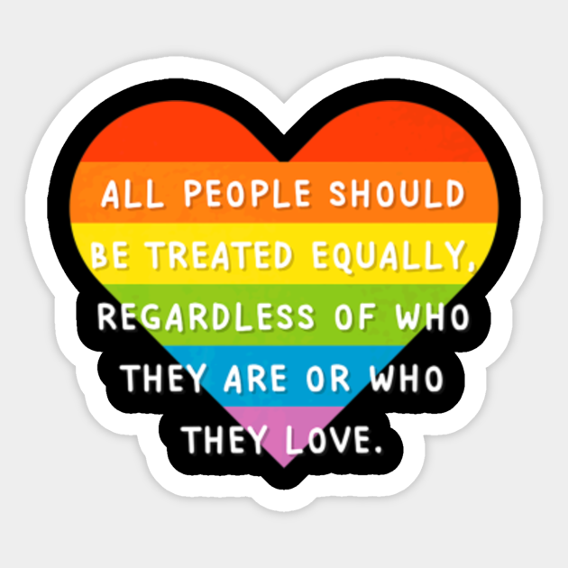 All People Should Support LGBT Pride Month LGBTQ Gift Lgbt Pride